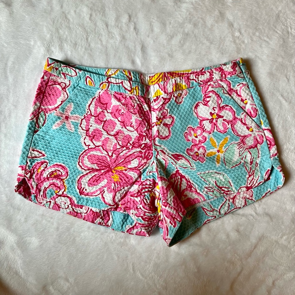 Lilly Pulitzer Adie Short Breakwater Blue Lolita